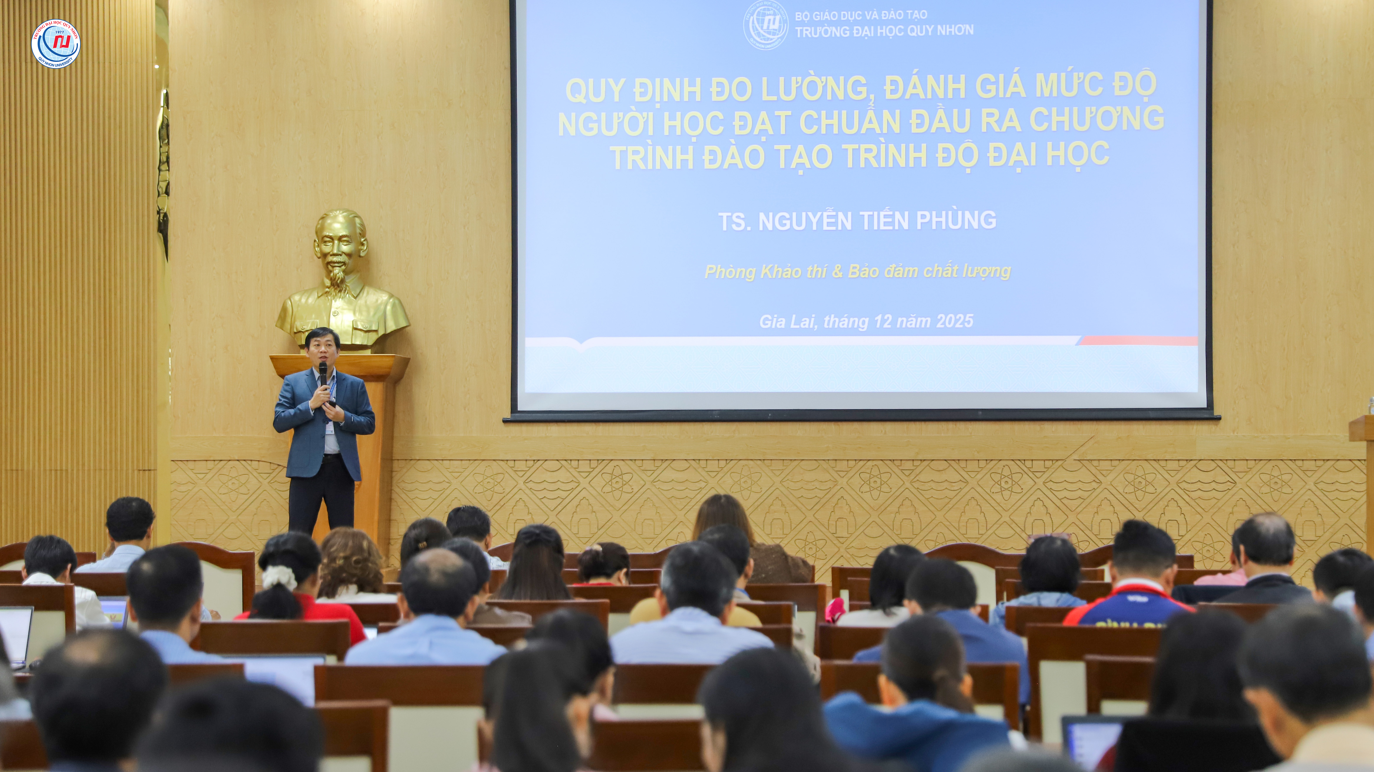 QNU nâng cao năng lực đánh giá người học đạt chuẩn đầu ra chương trình đào tạo